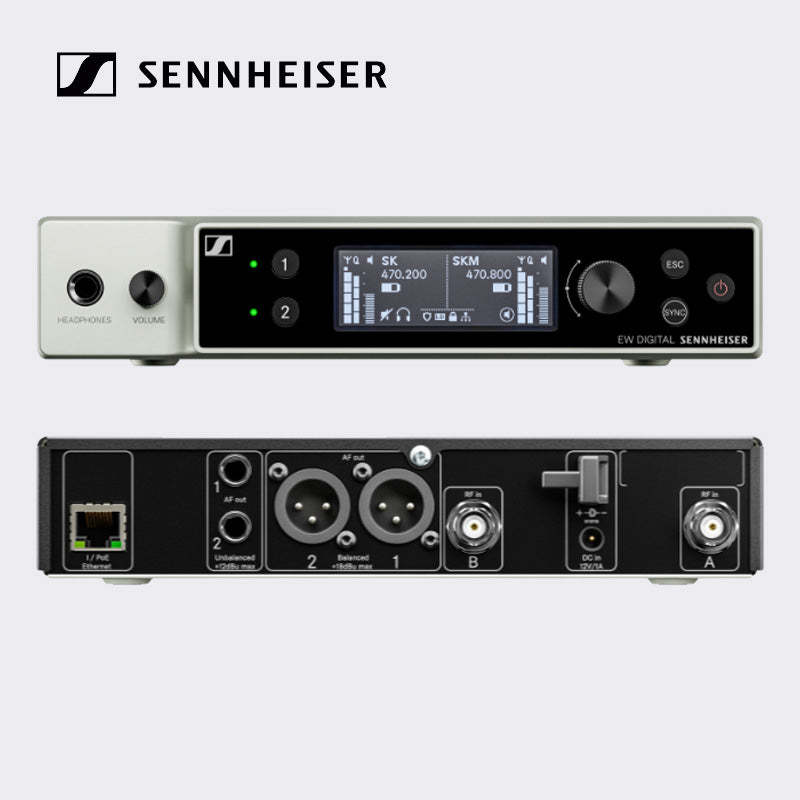 Sennheiser EW-DX EM 2 (Q1-9) Dual-Channel Digital Receiver