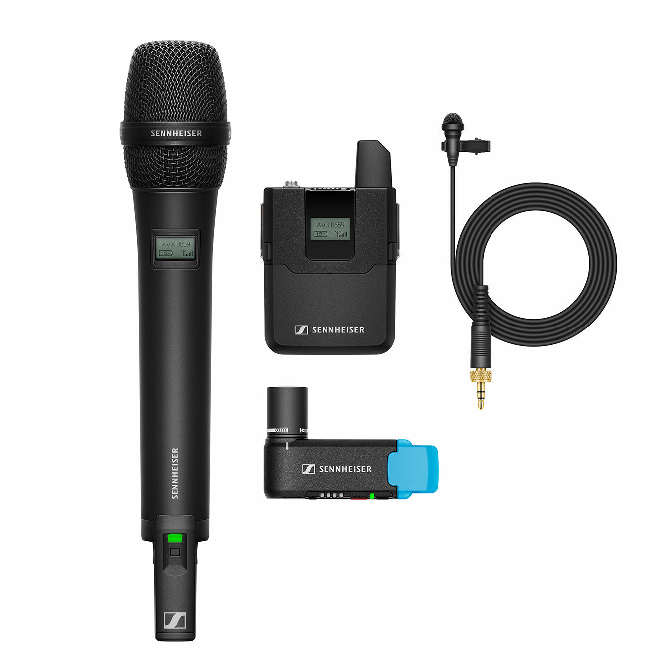 Sennheiser AVX ME2 / 835 SET-3 Digital Wireless Microphone System