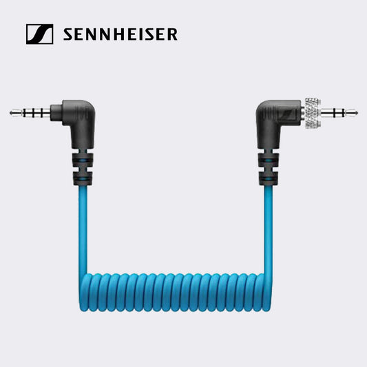 Sennheiser CL 35 TRRS Locking 3.5mm TRS to 3.5mm TRRS Coiled Cable