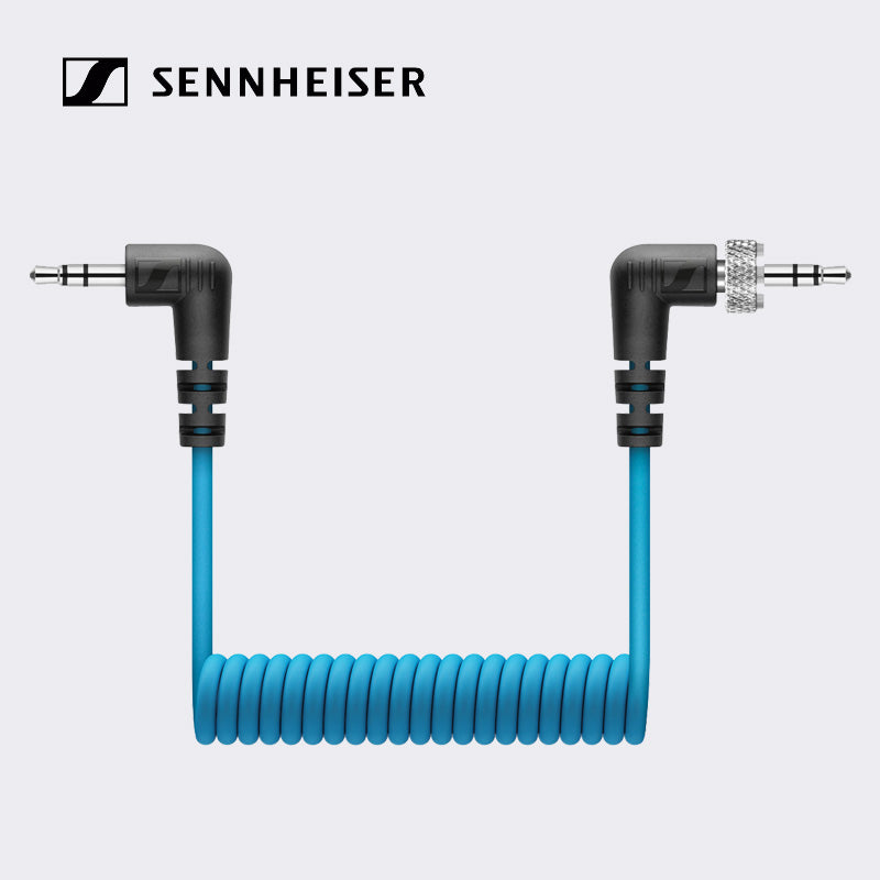 Sennheiser CL 35 TRS Locking 3.5mm TRS to 3.5mm TRS Coiled Cable