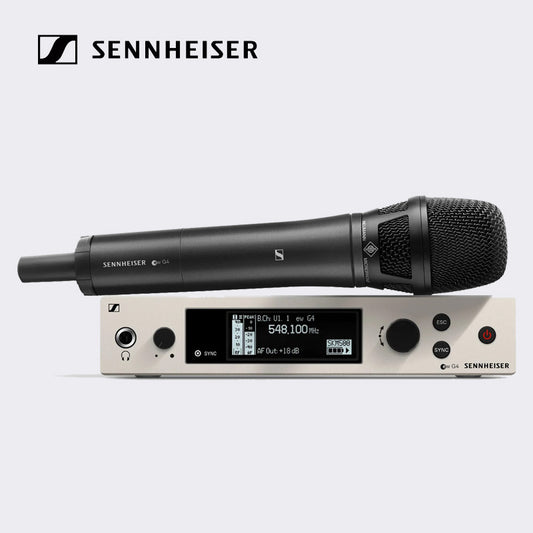Sennheiser EW 500 G4-KK205 Wireless Handheld Microphone System with Neumann KK 205 Capsule
