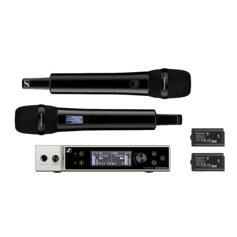 Sennheiser EW-DX 835-S Set Digital wireless handheld microphone system with MMD 835