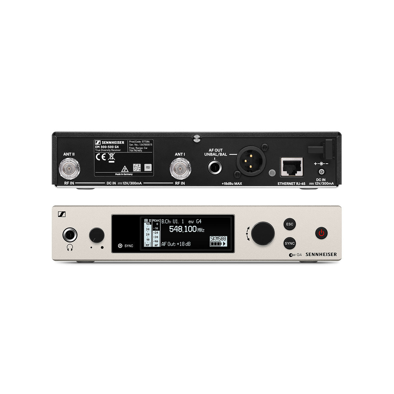 Sennheiser EM 300-500 G4 無線接收器